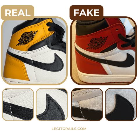 how to know if jordans are fake.